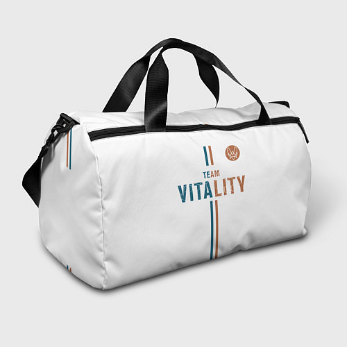 Спортивная сумка Форма Team Vitality white / 3D-принт – фото 1