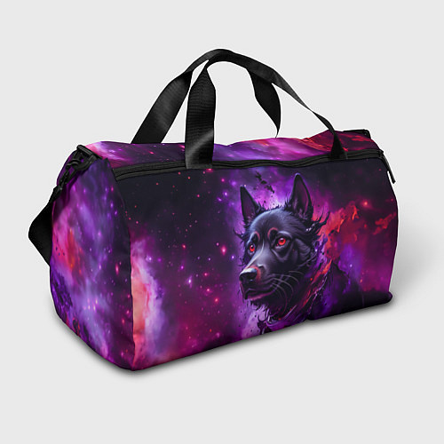 Спортивная сумка Собака космос / 3D-принт – фото 1