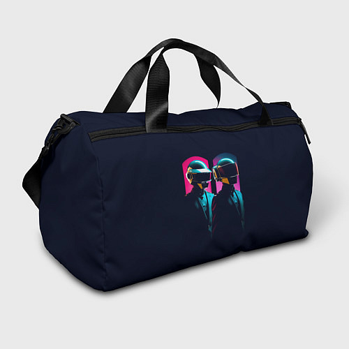 Спортивная сумка Daft Punk - One more time / 3D-принт – фото 1