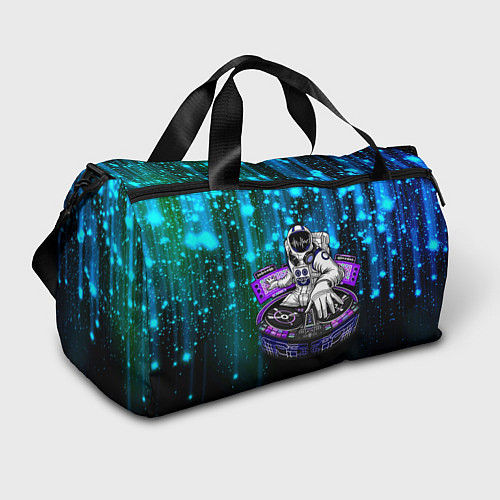 Спортивная сумка Space DJ - neon starfall / 3D-принт – фото 1