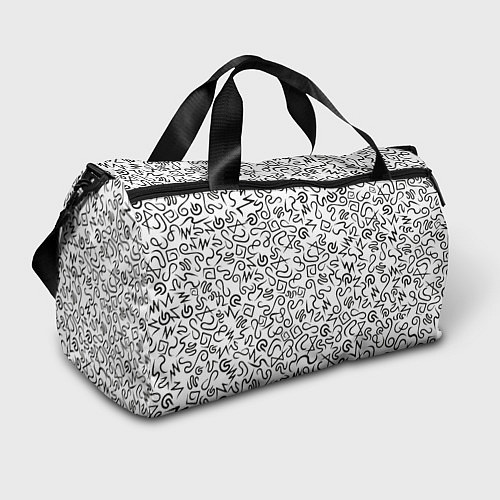 Спортивная сумка Текстурка / 3D-принт – фото 1