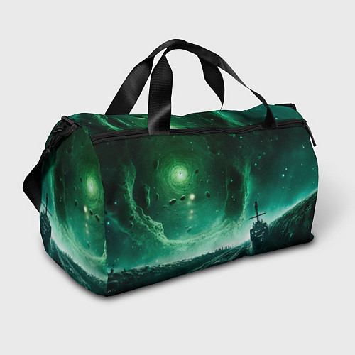 Спортивная сумка Космическая буря / 3D-принт – фото 1