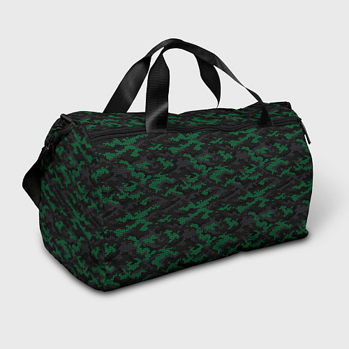 Спортивная сумка Точечный камуфляжный узор Spot camouflage pattern / 3D-принт – фото 1