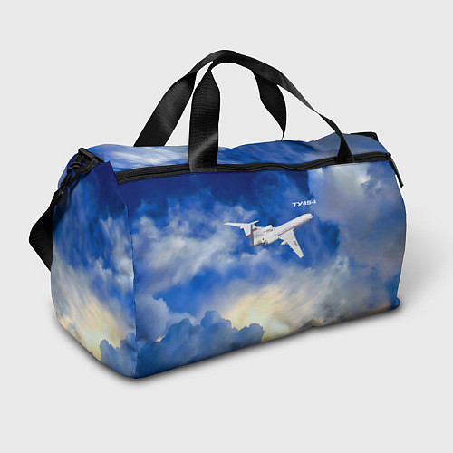 Спортивная сумка Ту-154 реактивный авиалайнер СССР / 3D-принт – фото 1