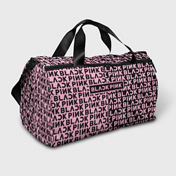 Спортивная сумка Blackpink - pink text