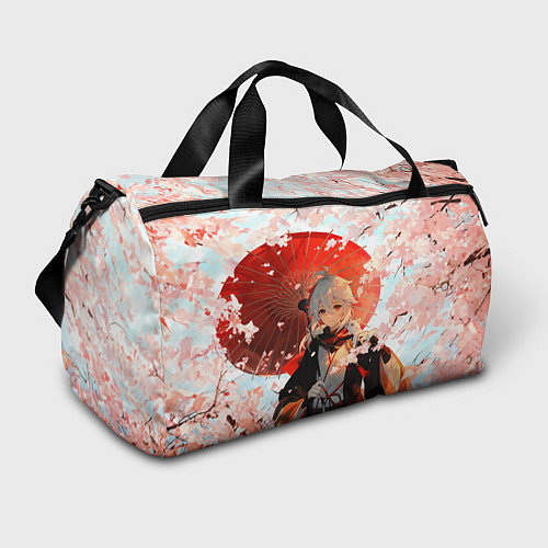 Спортивная сумка Казуха с зонтиком - Геншин Импакт / 3D-принт – фото 1