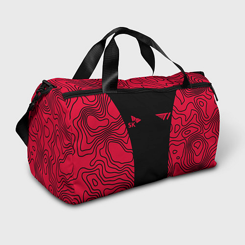 Спортивная сумка T1 форма red / 3D-принт – фото 1