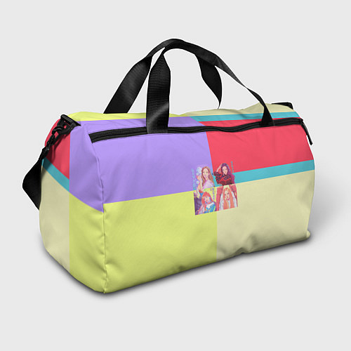 Спортивная сумка Блек Пинк - разноцветный / 3D-принт – фото 1