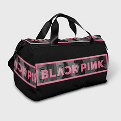 Сумки спортивные Логотип Blackpink с фото участниц, цвет: 3D-принт