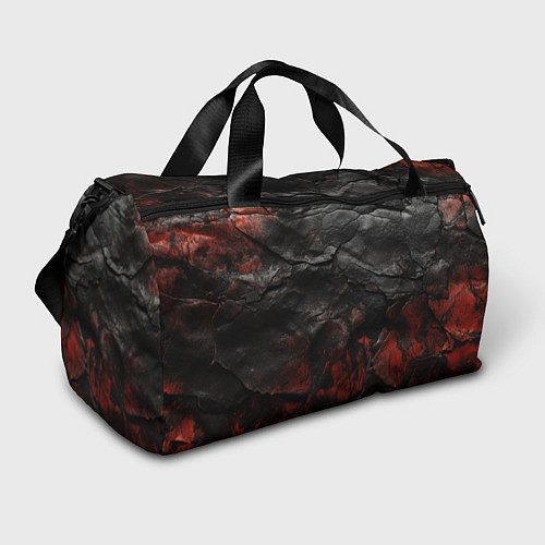Спортивная сумка Текстура из кожи / 3D-принт – фото 1