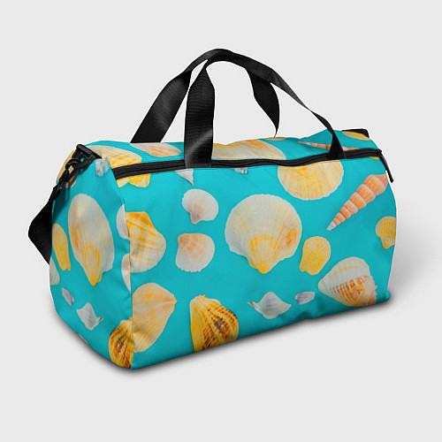Спортивная сумка Лето, ракушки / 3D-принт – фото 1