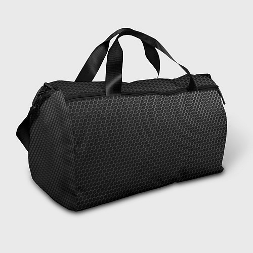 Спортивная сумка Текстура кольчуги / 3D-принт – фото 1