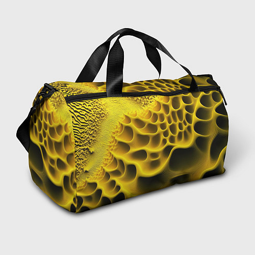 Спортивная сумка Yellow background / 3D-принт – фото 1