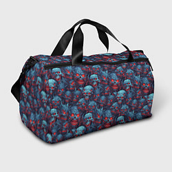Спортивная сумка Monster skulls pattern