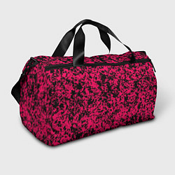 Спортивная сумка Ярко-розовый пятнистый