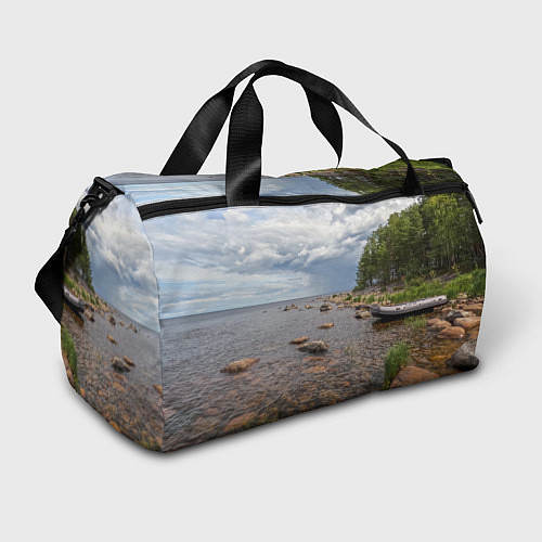Спортивная сумка Лодка на Ладоге / 3D-принт – фото 1