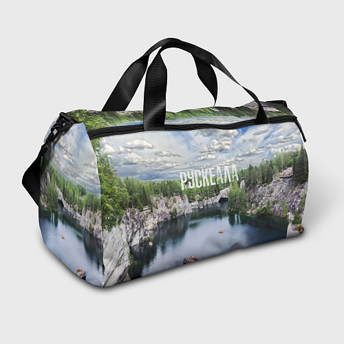 Спортивная сумка Карелия горный парк Рускеала / 3D-принт – фото 1
