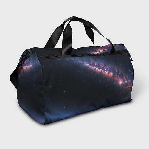 Спортивная сумка Млечный путь в звездном небе / 3D-принт – фото 1