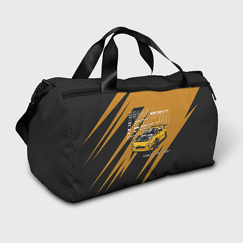 Спортивная сумка Любителям гонок / 3D-принт – фото 1