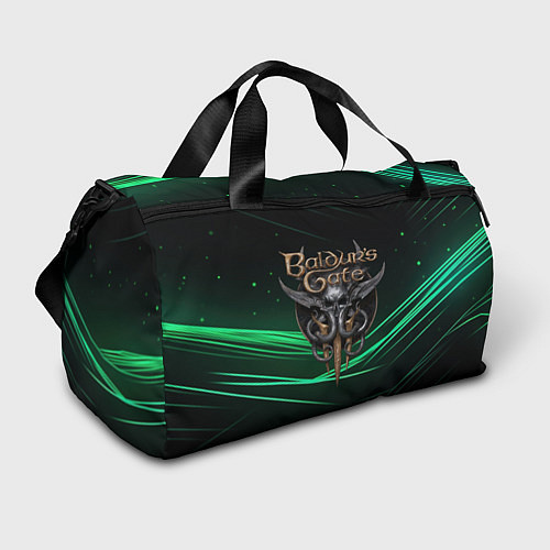 Спортивная сумка Baldurs Gate 3 dark green / 3D-принт – фото 1