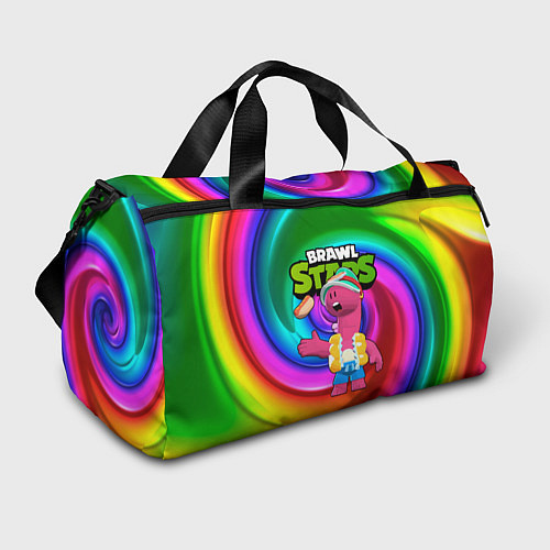 Спортивная сумка Даг радужный фон / 3D-принт – фото 1