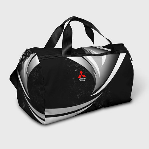 Спортивная сумка Митсубиси - строгие оттенки / 3D-принт – фото 1