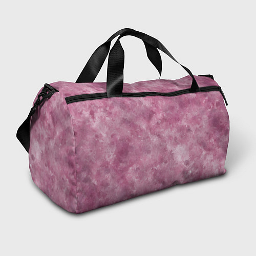 Спортивная сумка Текстура камня родонита / 3D-принт – фото 1