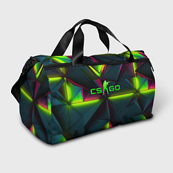 Сумки спортивные CS GO green neon, цвет: 3D-принт