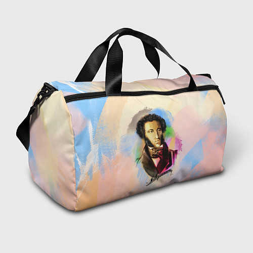 Спортивная сумка А Пушкин / 3D-принт – фото 1