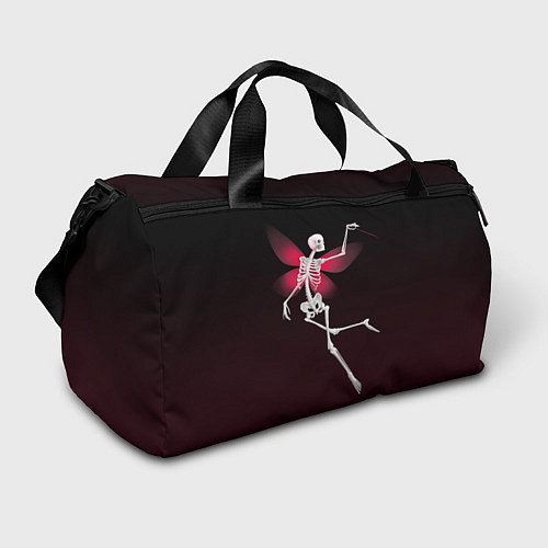 Спортивная сумка Скелет фея / 3D-принт – фото 1