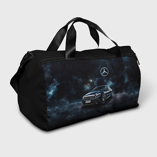 Спортивная сумка Mercedes Benz galaxy / 3D-принт – фото 1