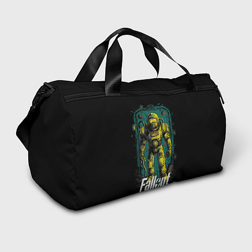 Спортивная сумка Fallout poster style / 3D-принт – фото 1
