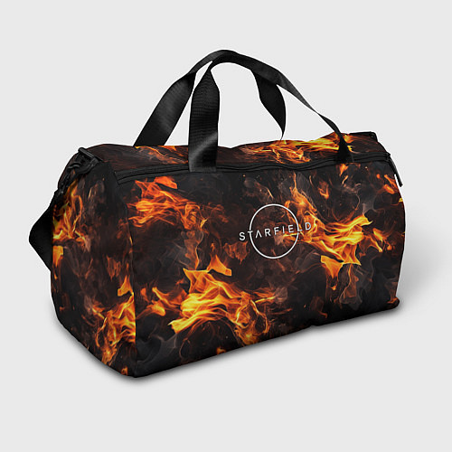 Спортивная сумка Starfield fire logo / 3D-принт – фото 1