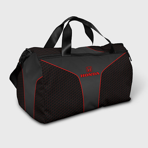 Спортивная сумка Honda - униформа красная / 3D-принт – фото 1
