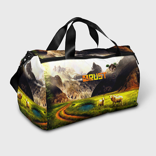 Спортивная сумка Rust poster game / 3D-принт – фото 1