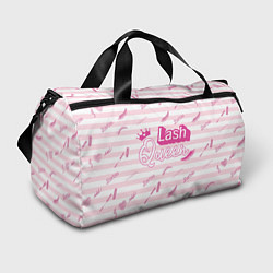 Спортивная сумка Lash queen - pink Barbie pattern