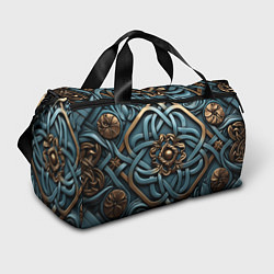 Спортивная сумка Симметричный орнамент в кельтской стилистике