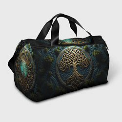 Сумки спортивные Кельты: древо жизни, цвет: 3D-принт