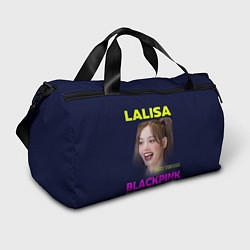 Сумки спортивные Lalisa - девушка из группы Blackpink, цвет: 3D-принт