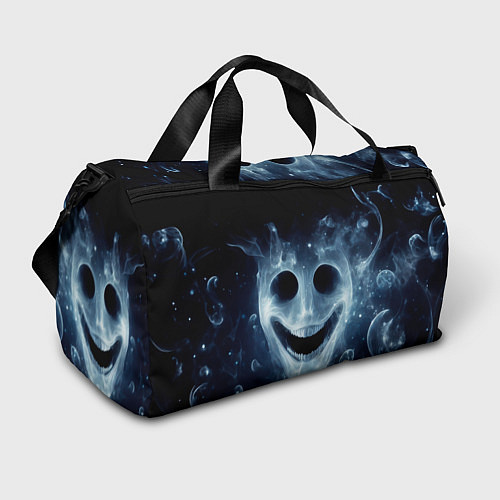 Спортивная сумка Хэллоуин - улыбка привидения / 3D-принт – фото 1