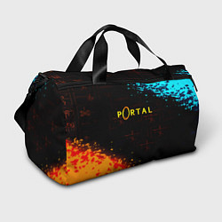 Сумки спортивные Portal x Half life, цвет: 3D-принт