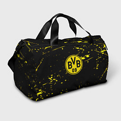 Сумки спортивные Borussia yellow splash, цвет: 3D-принт