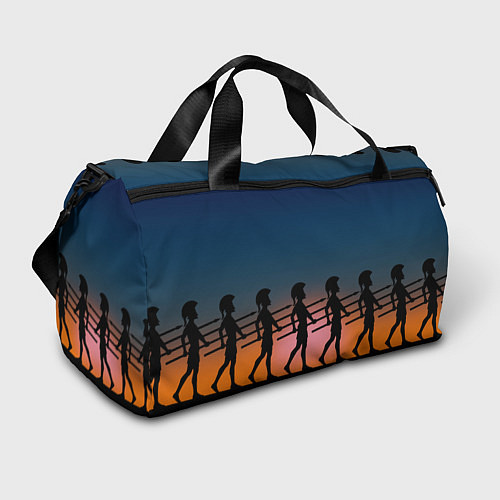 Спортивная сумка Греческий закат / 3D-принт – фото 1