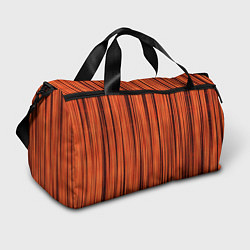 Спортивная сумка Абстрактные полосы красно-оранжевый