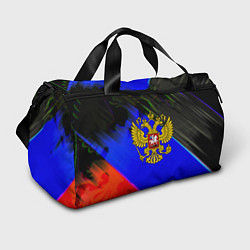 Спортивная сумка Герб РФ патриотический стиль