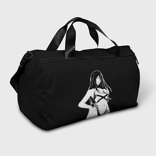 Спортивная сумка Унохана на черном фоне / 3D-принт – фото 1