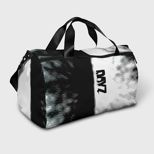 Спортивная сумка Dayz черно белый ужас / 3D-принт – фото 1