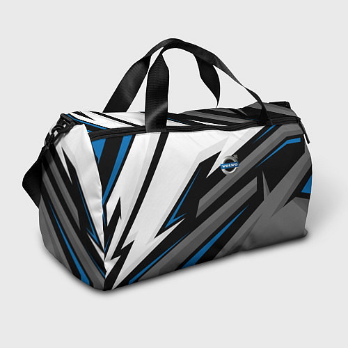Спортивная сумка Volvo - blue sport / 3D-принт – фото 1