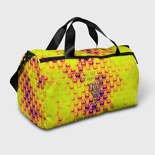 Спортивная сумка The elder scrolls game yellow dragon / 3D-принт – фото 1