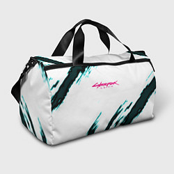 Спортивная сумка Cyberpunk2077 stripes
